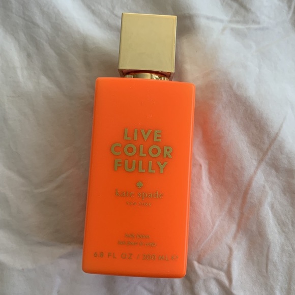 kate spade Other - Kate Spade Live Color Fully Body Lotion kate spade Other - Kate Spade Live Color Fully Body Lotion